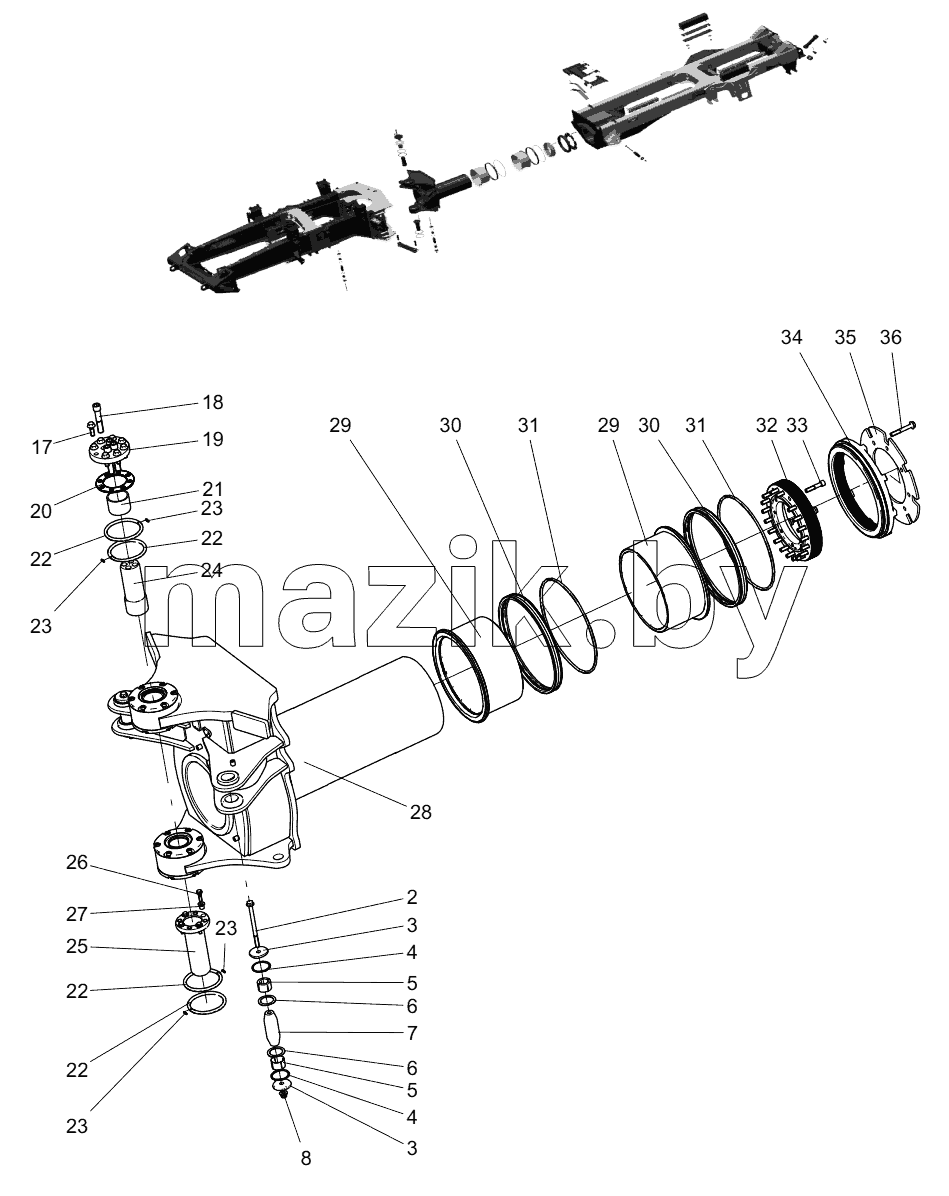  332106428 FRAME ASSEMBLY