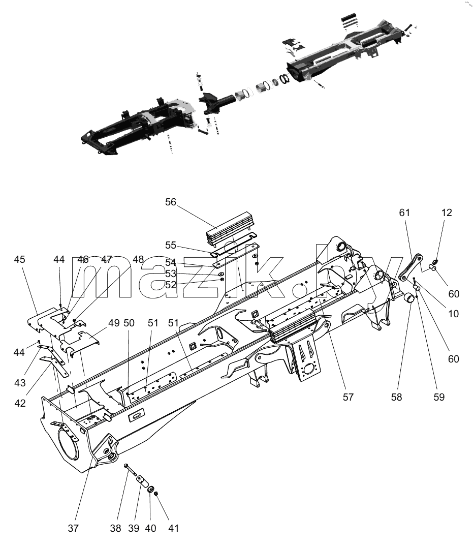  332106428 FRAME ASSEMBLY
