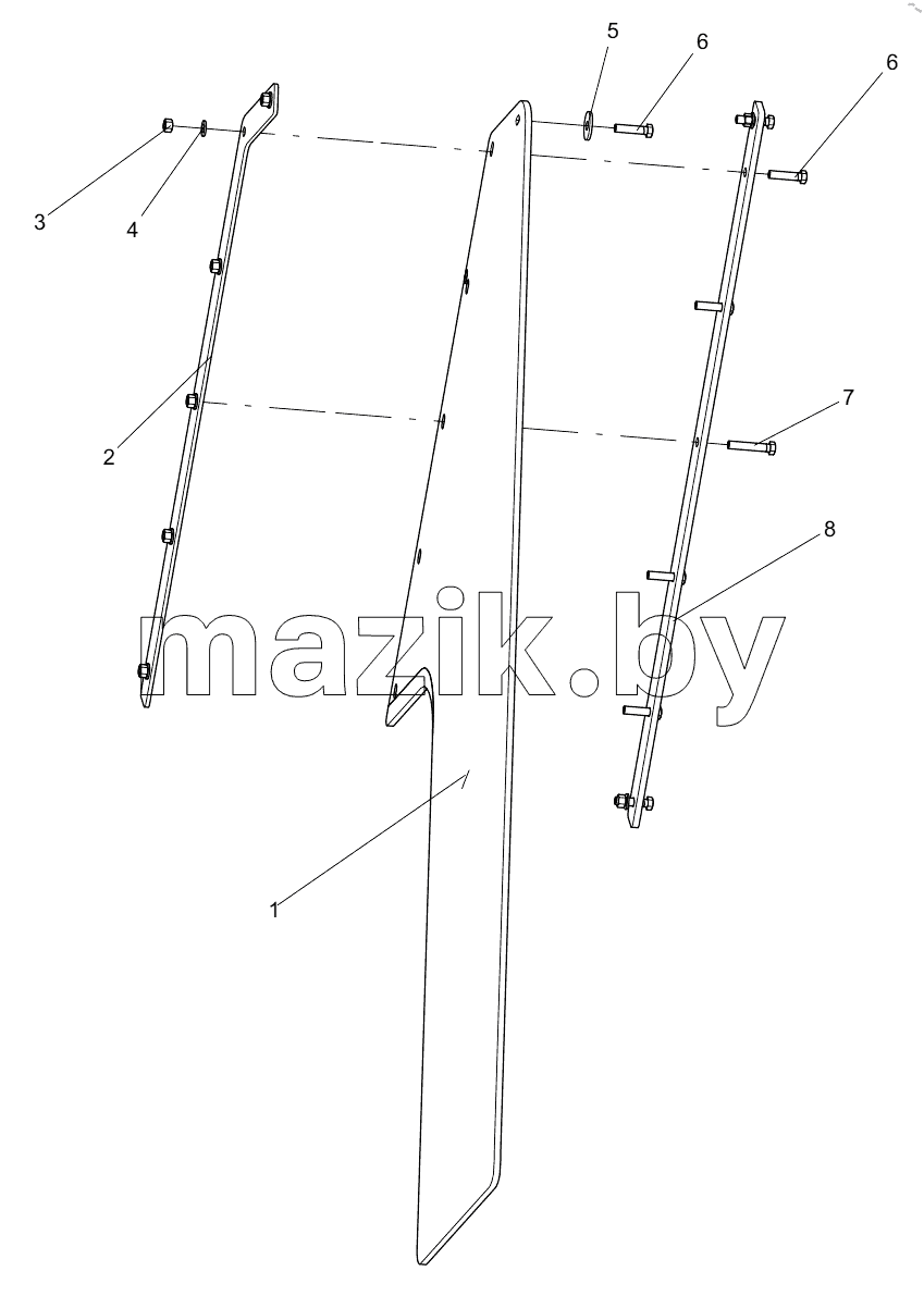  332105915 RIGHT MUDGUARD COVER