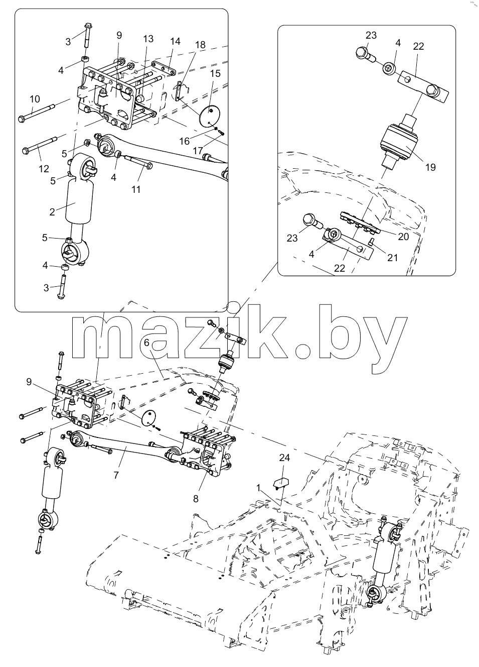  332105880 FRONT SUSPENSION SYSTEM