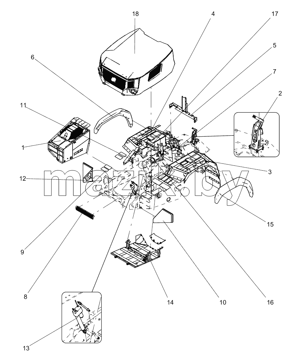  332106673 COVERINGS ASSEMBLY