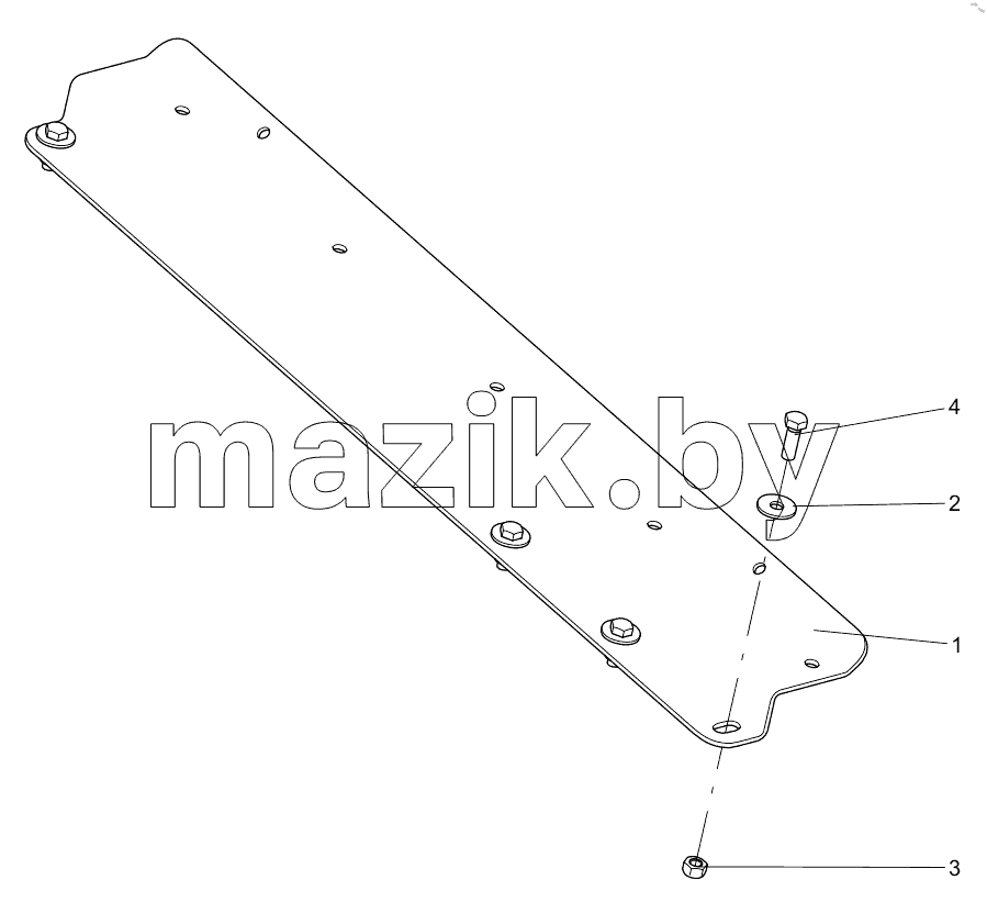  332106555 AIR CONDITIONER PIPE GUARD PLATE