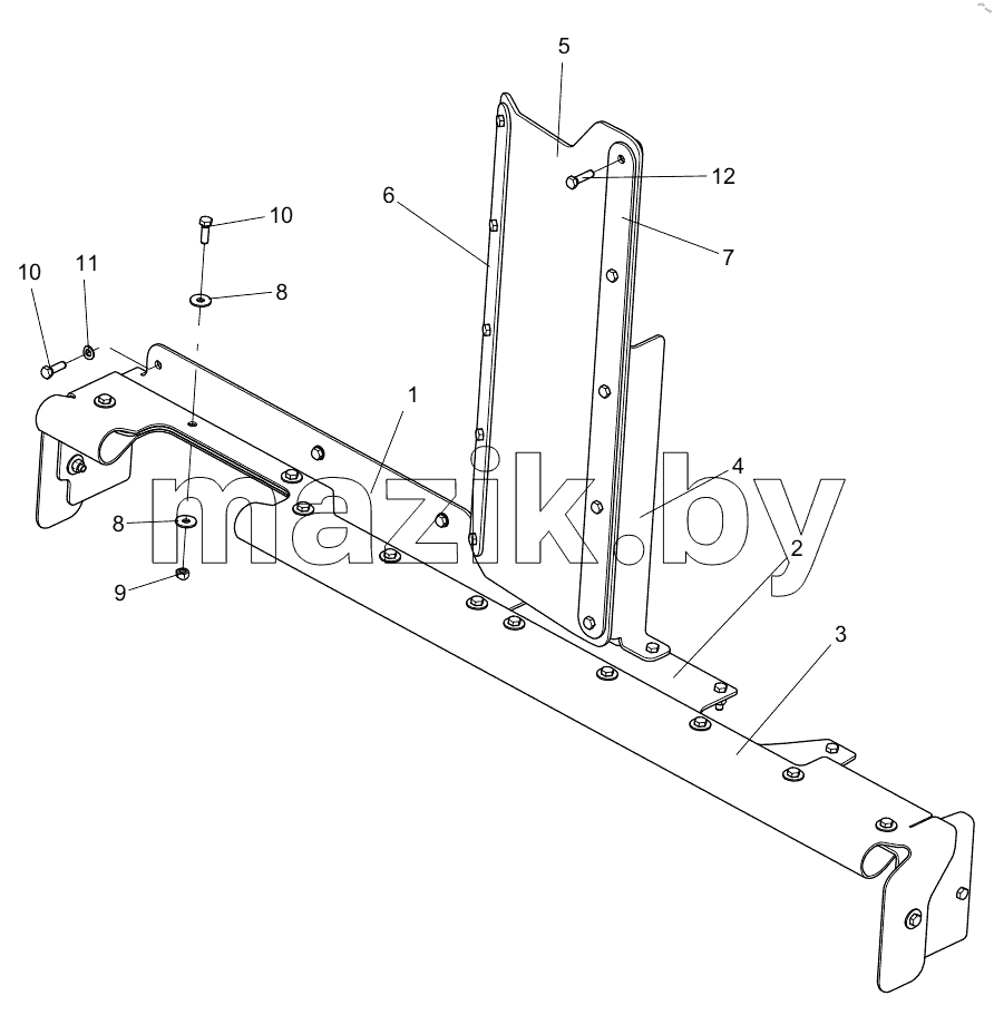  332106642 REAR WINDPROOF ASSEMBLY