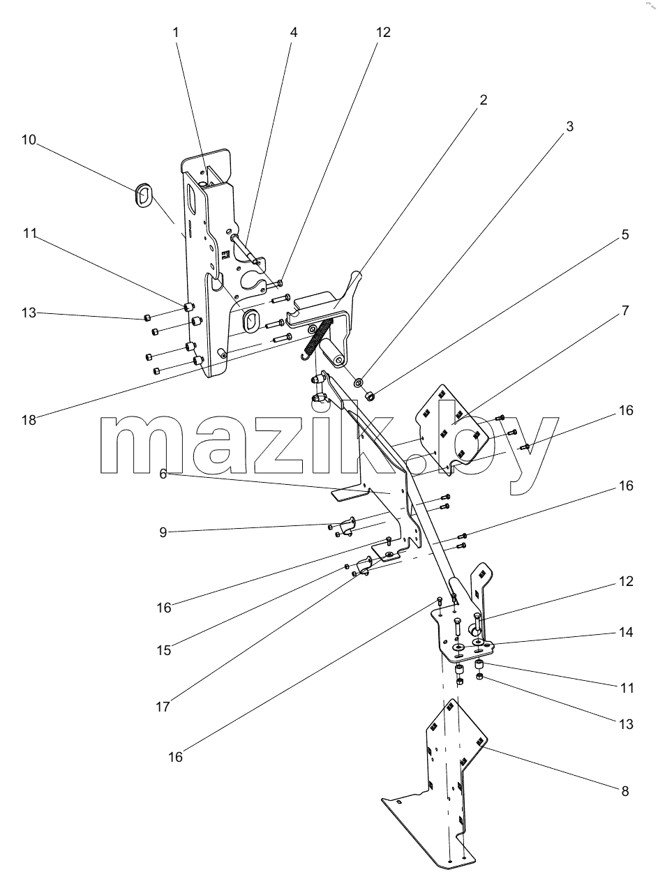  332106652 INNER SUPPORTING FRAME