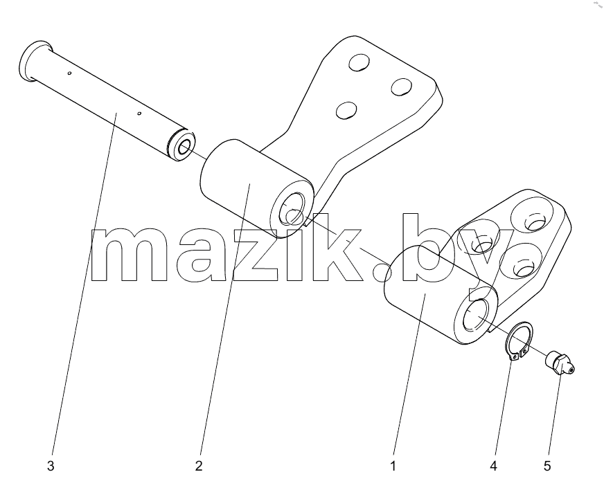  332106753 LEFT HINGE