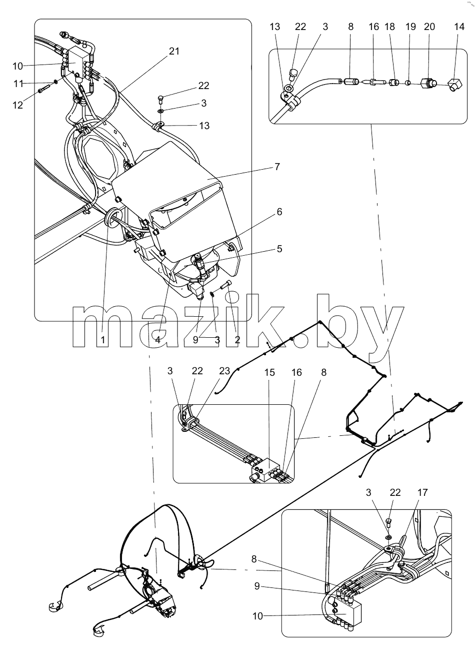  332109194 AUTOMATIC CENTRAL LUBRICATION SYSTEM (OPTIONAL)