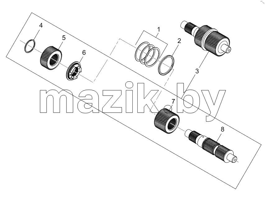  800374328 SHAFT