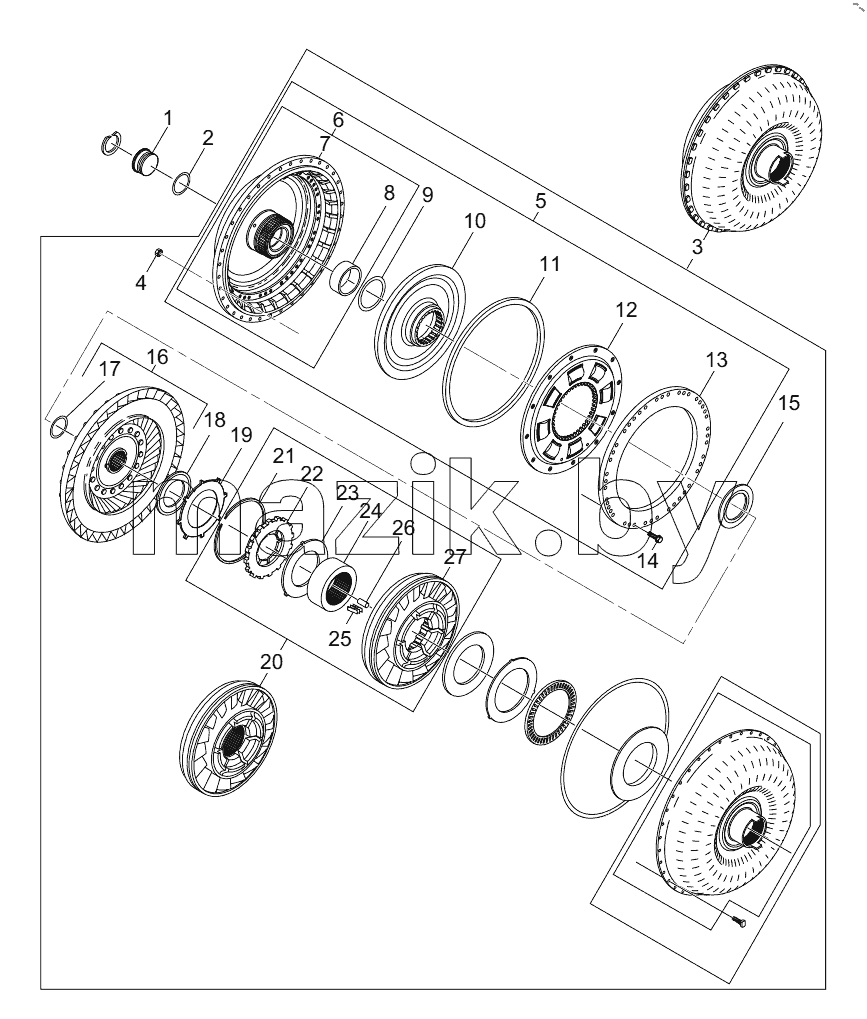  800374336 TORQUE CONVERTER
