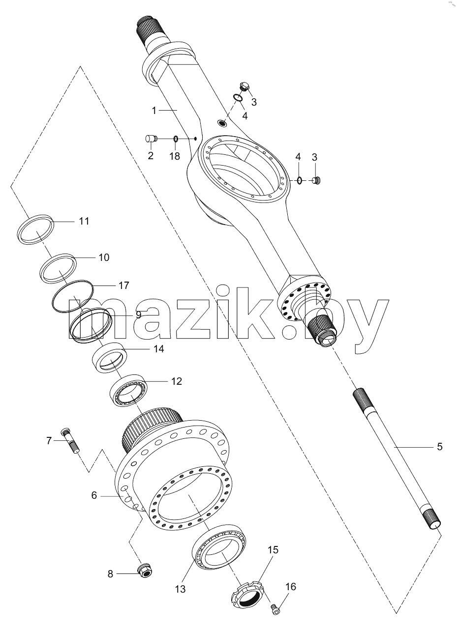  800372079 HUB ASSEMBLY