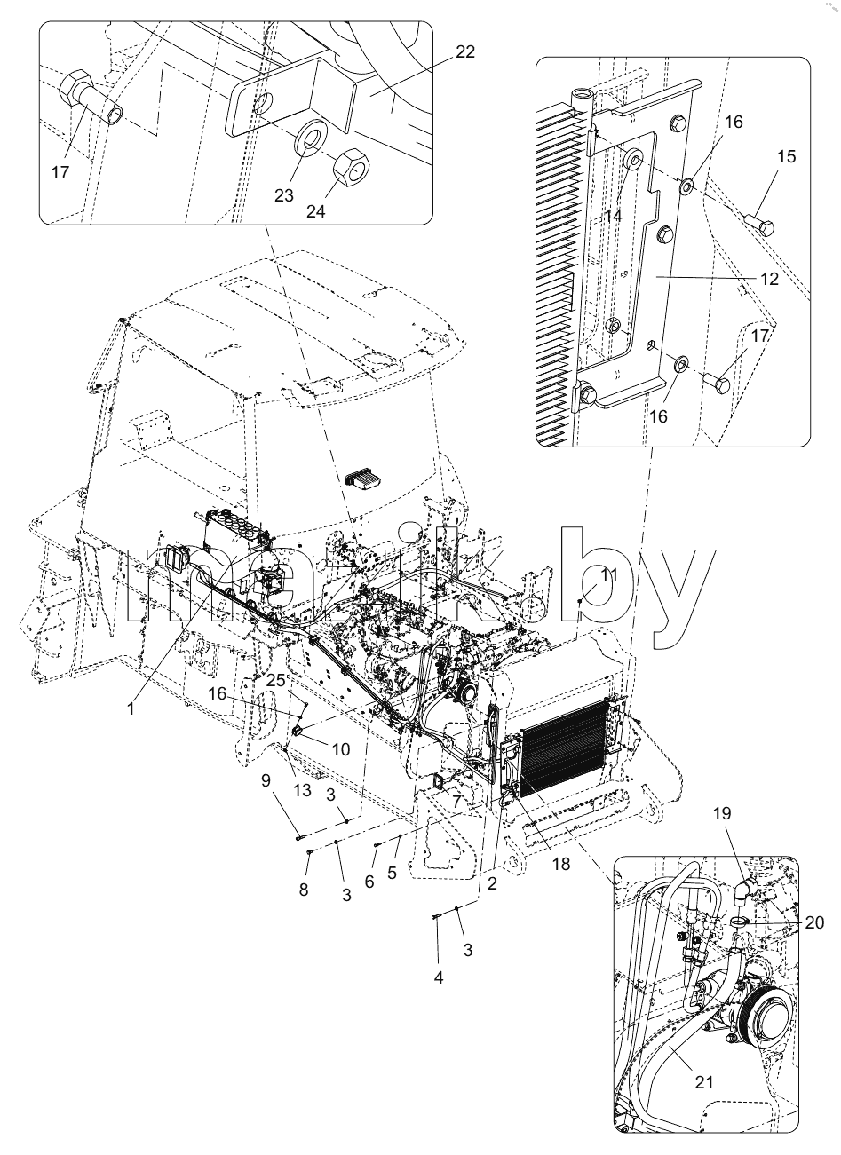  332105983 AIR CONDITIONER SYSTEM ASSEMBLY