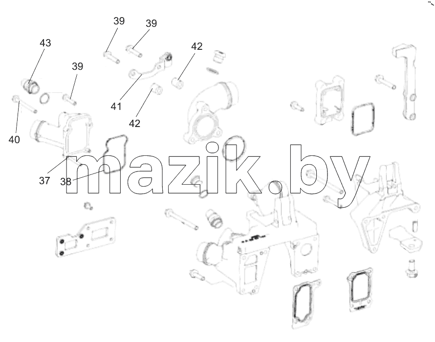  800173332 WATER PUMP COMPONENT