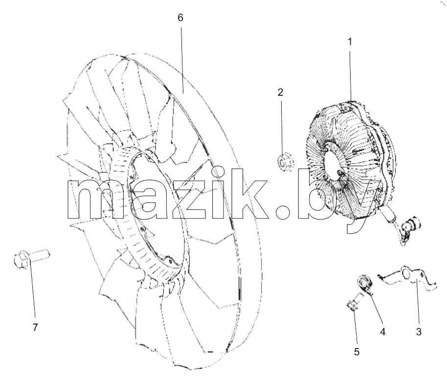  800173322 FAN ASSEMBLY