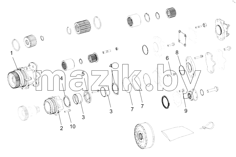  800173318 POWER TAKE-OFF COMPONENTS