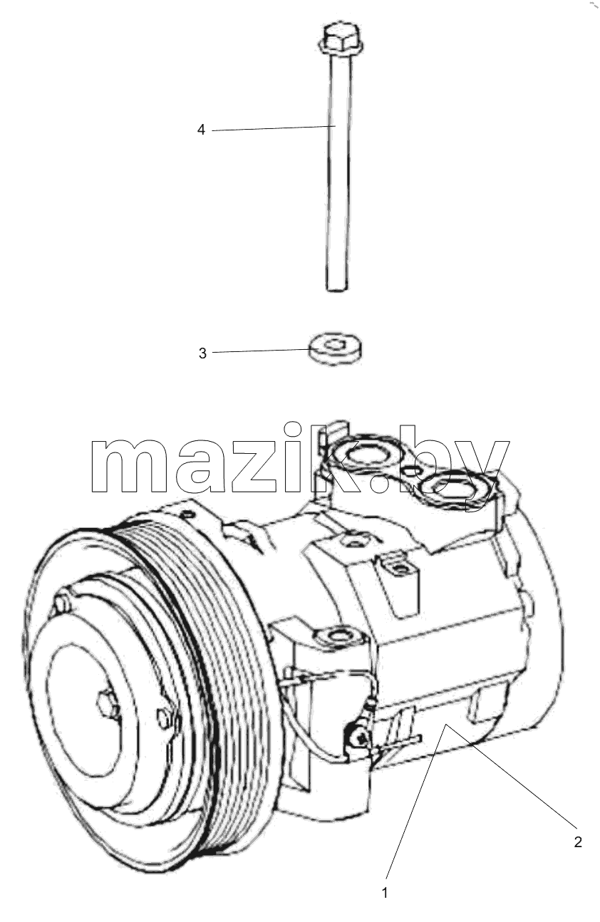  800173317 A/C COMPRESSOR COMPONENTS