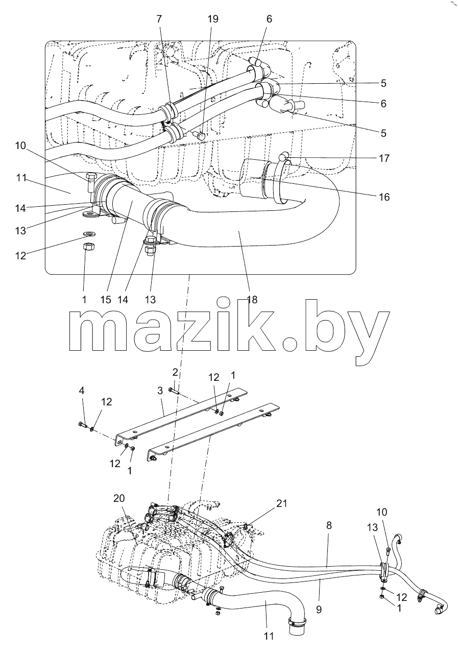  332107472 ENGINE COOLING SYSTEM