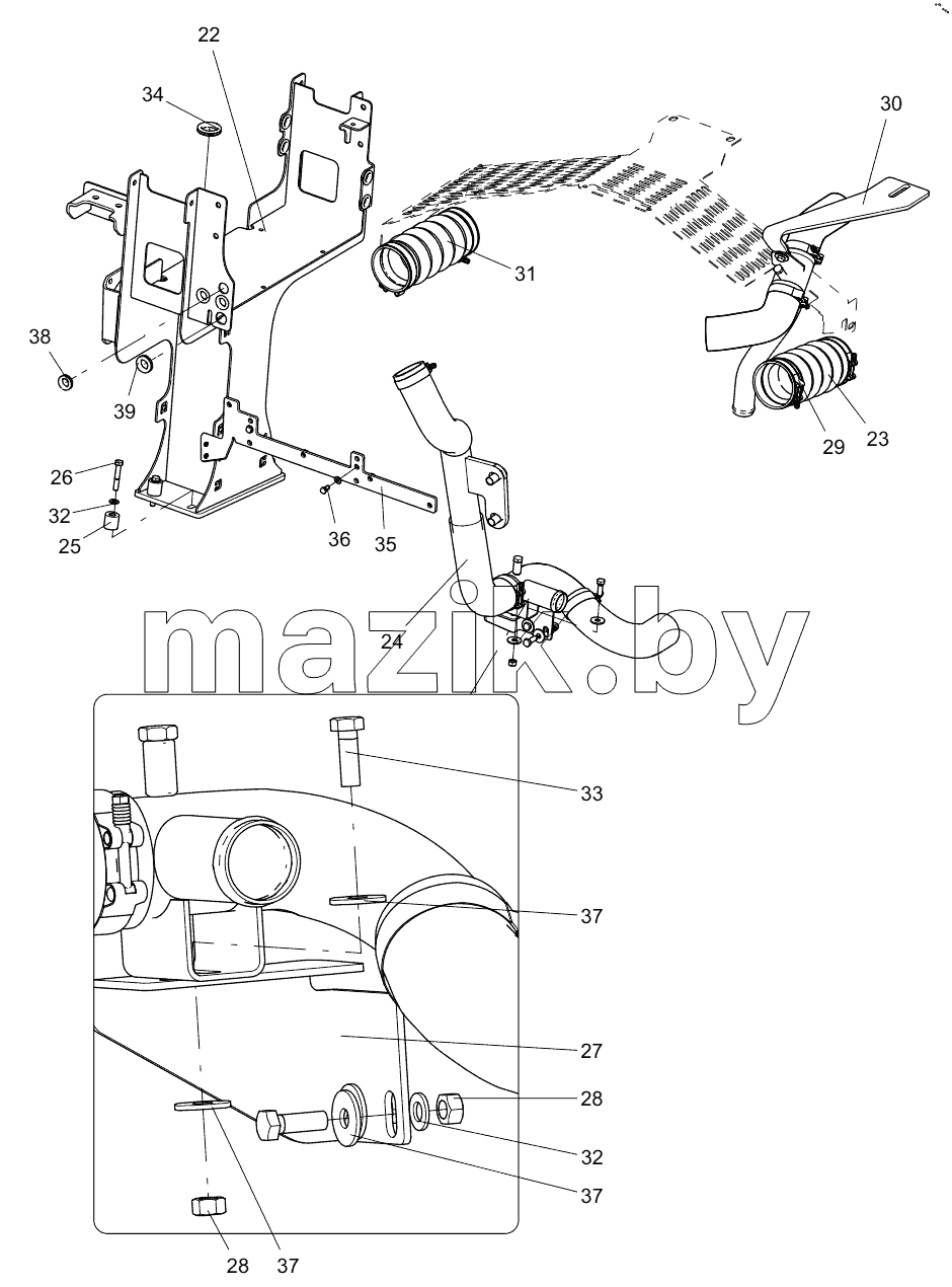  332107472 ENGINE COOLING SYSTEM
