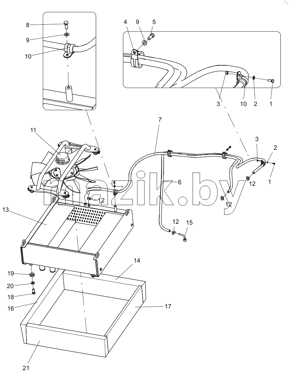  332107368 TRANSMISSION BOX COOLING SYSTEM