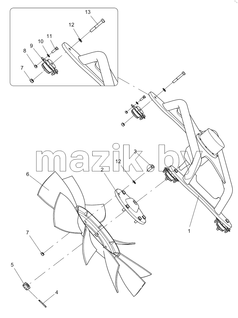  332107329 FAN ASSEMBLY