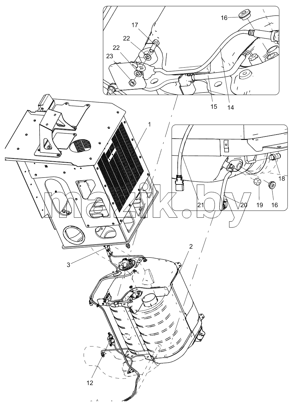 332107300 AFTERTREATMENT SYSTEM