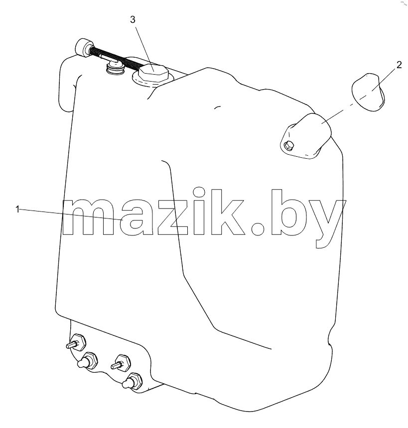  332107320 ADBLUE TANK COMPONENT