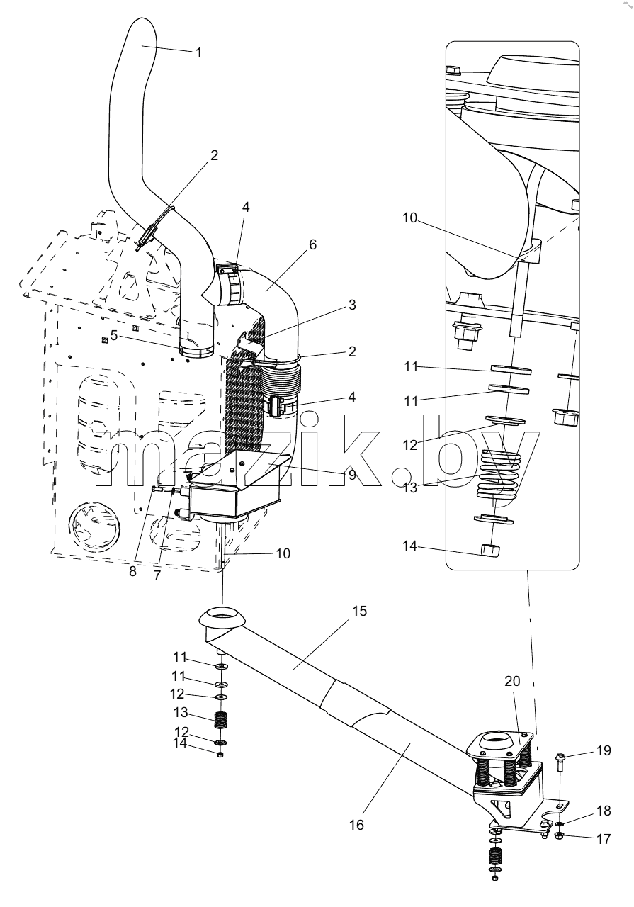  332107523 CARGO COMPARTMENT HEATER ASSEMBLY