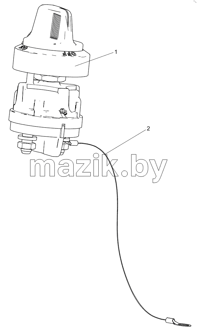  332109231 STARTING POWER SWITCH COMPONENT