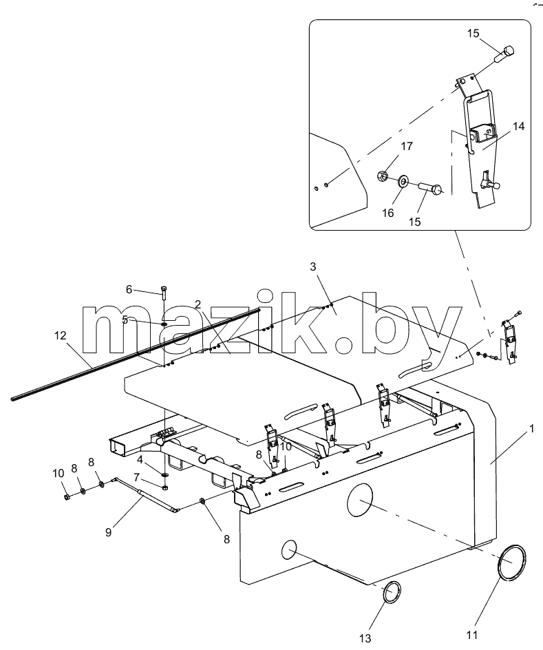  331404054 ENGINE COVER ASSEMBLY
