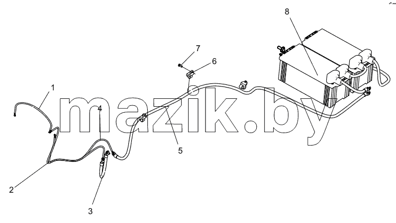  331404023 BATTERY HARNESS ASSEMBLY