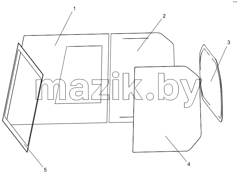  331404009 GLASS ASSEMBLY