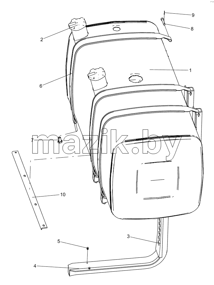  800173562 FUEL TANK ASSEMBLY
