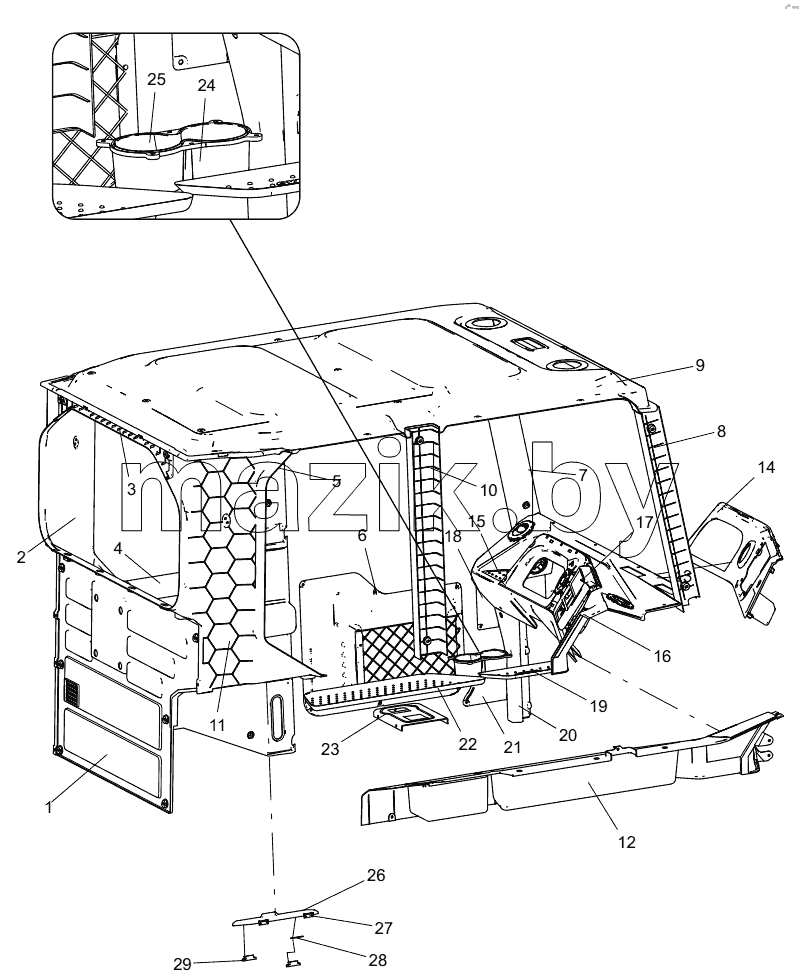  331404002 INTERIOR ASSEMBLY