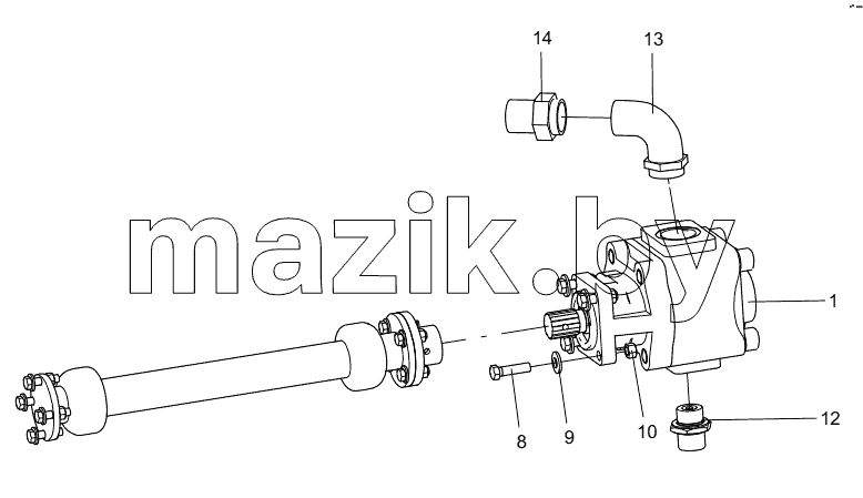  331407389 LIFTING SYSTEM HYDRAULIC ASSEMBLY