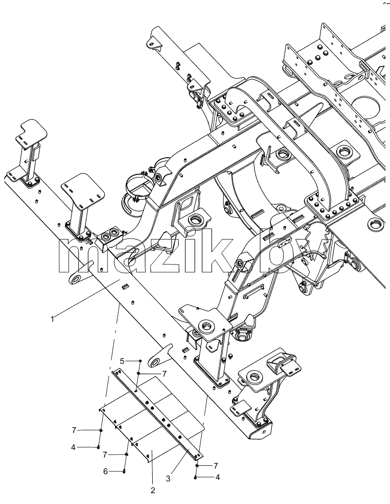  331403968 FRAME ASSEMBLY