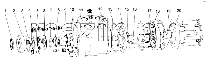  803090603 STEERING GEAR