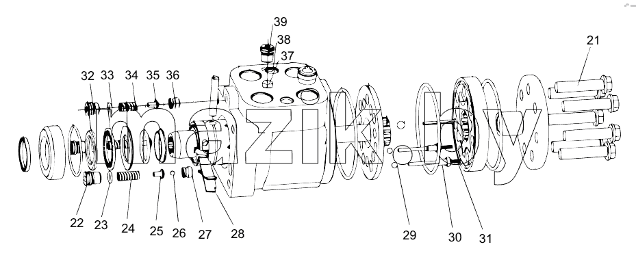  803090603 STEERING GEAR