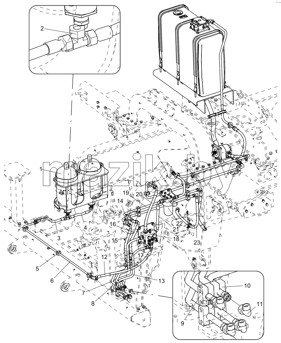  331407403 STEERING CONTROL ASSEMBLY