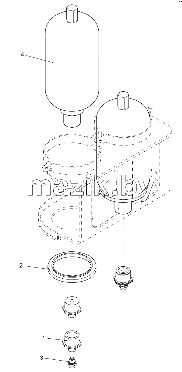  331400645 ACCUMULATOR ASSEMBLY