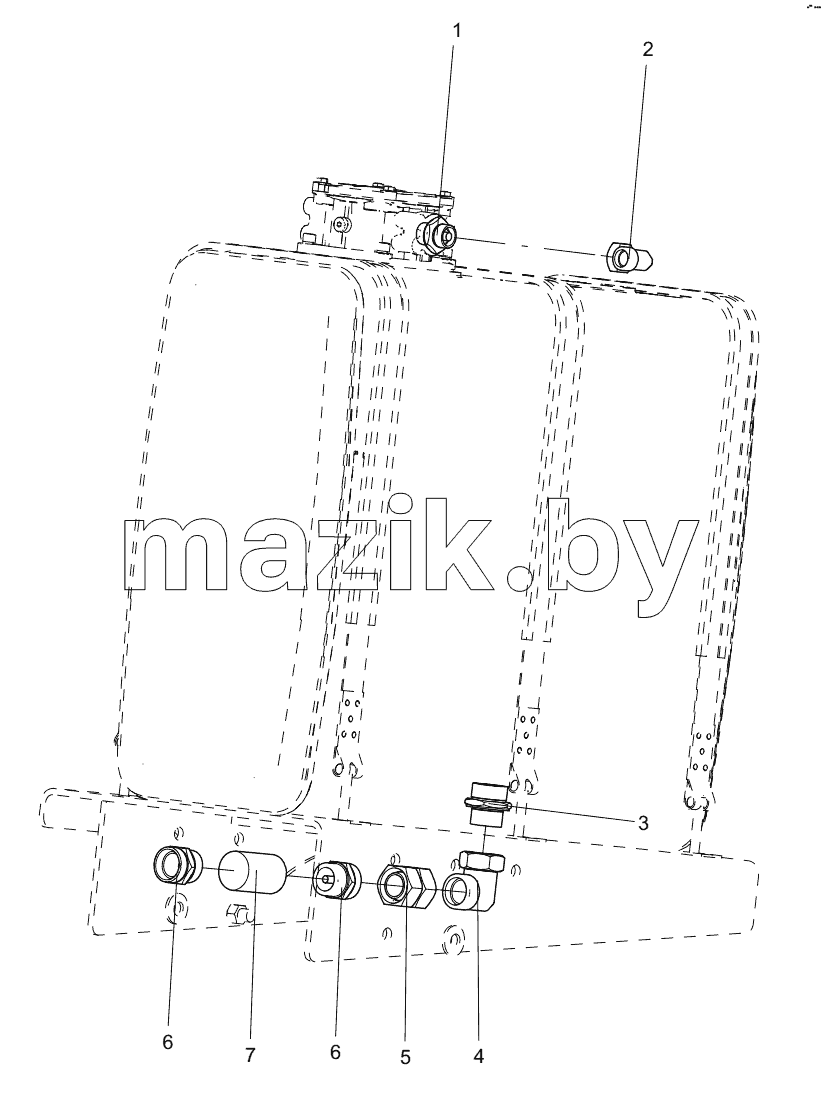  331405103 STEERING FUEL TANK ASSEMBLY