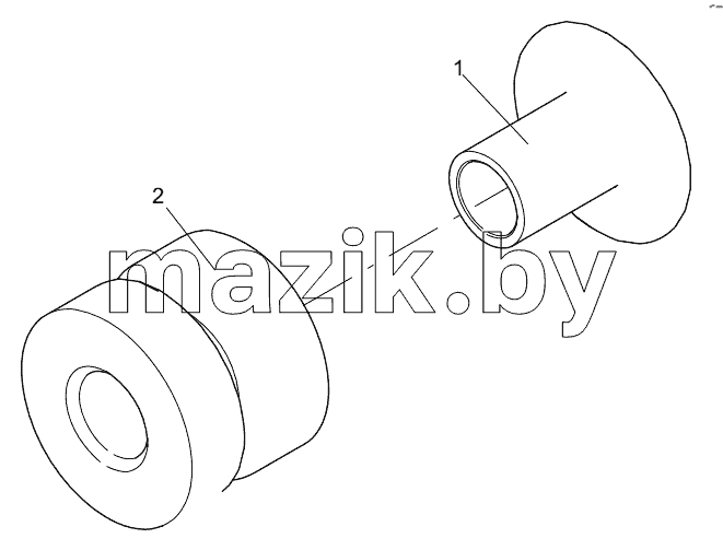  803596988 SHOCK PAD ASSEMBLY