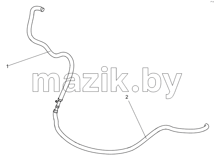  813500908 EVAPORATOR-COMPRESSOR HOSE