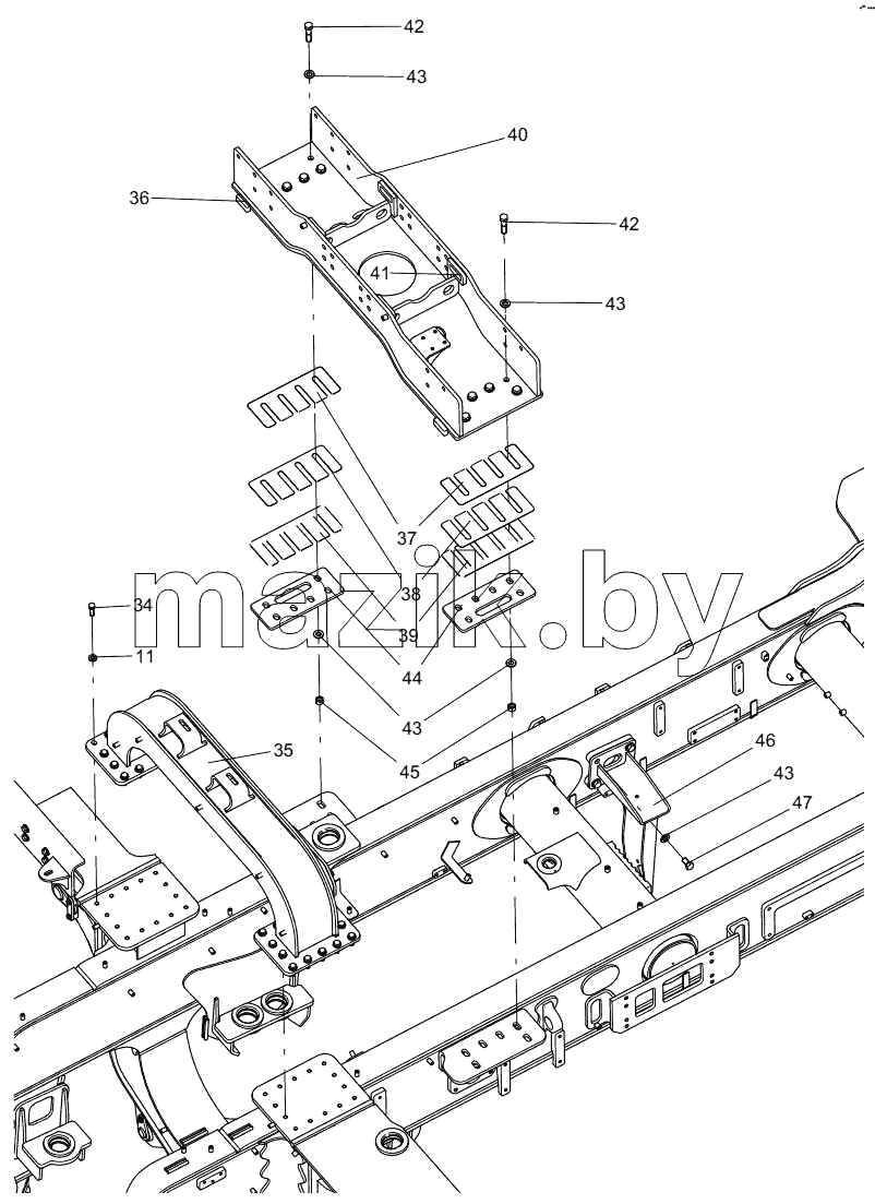  331403968 FRAME ASSEMBLY