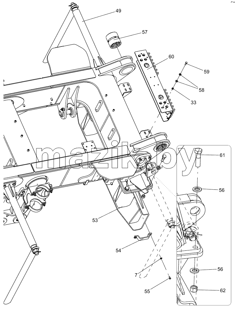  331403968 FRAME ASSEMBLY