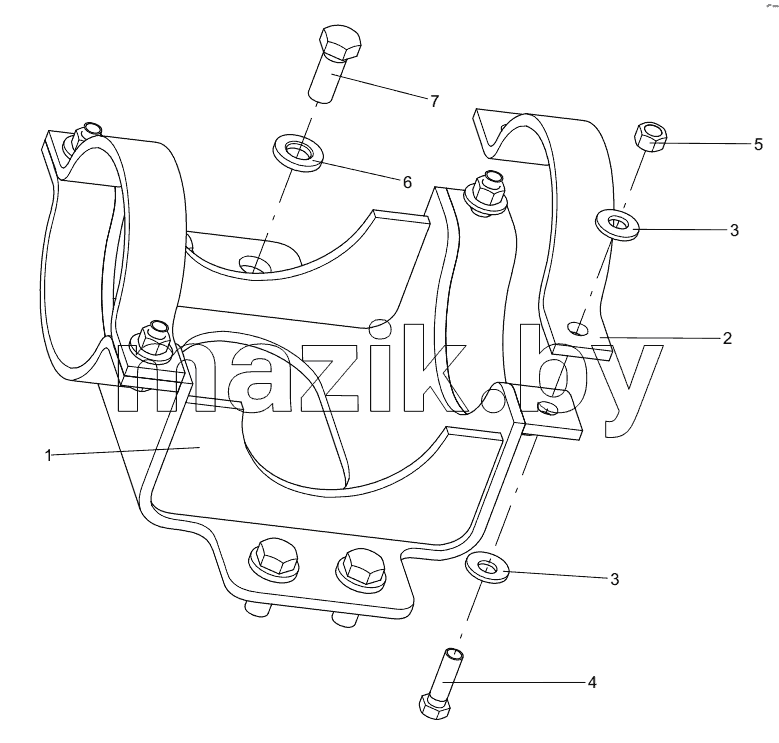  331409258 ACCUMULATOR SUPPORT ASSEMBLY