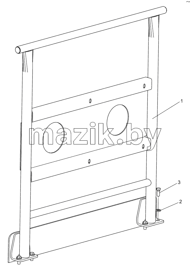  331404038 REAR HANDRAIL ASSEMBLY