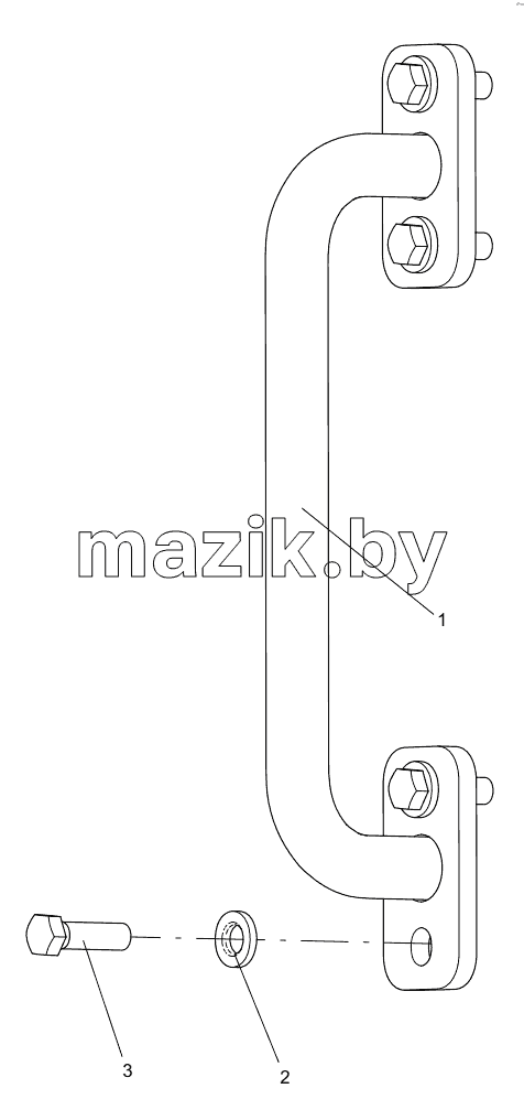  331404039 GET-ON HANDRAIL ASSEMBLY I