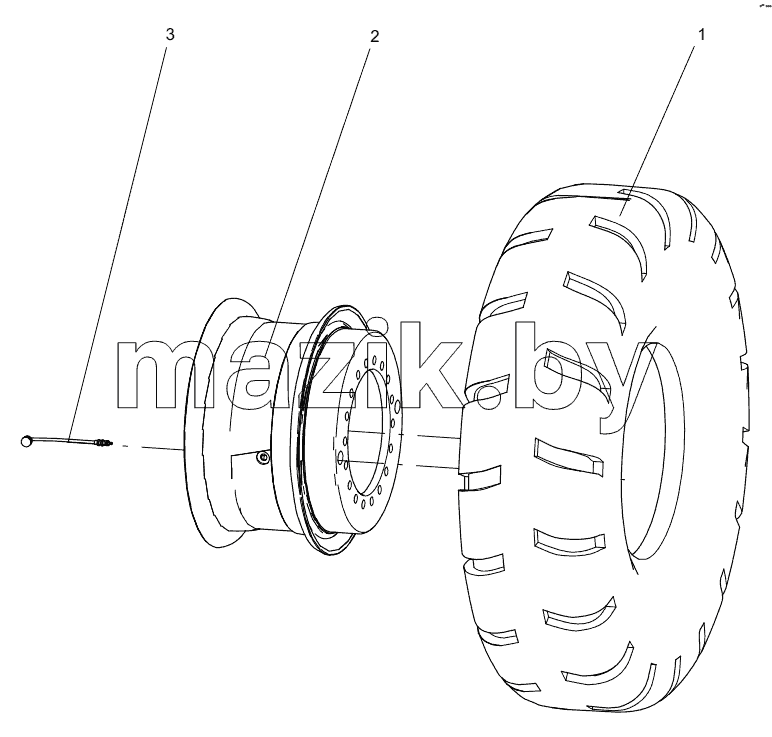  331403377 INNER WHEEL ASSEMBLY