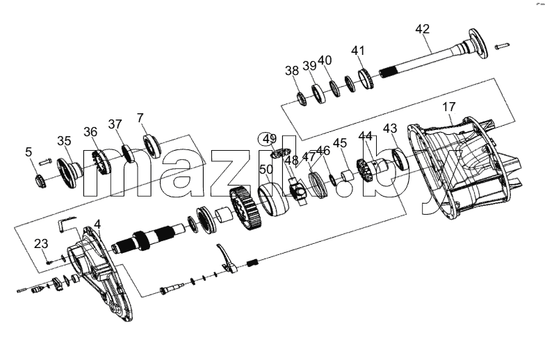  800369024 MAIN REDUCER ASSEMBLY