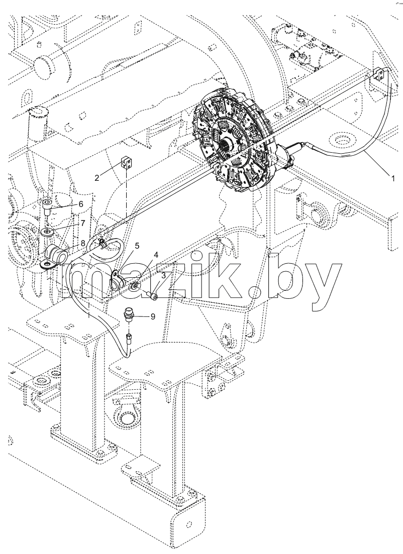  331403553 CLUTCH OPERATING SYSTEM