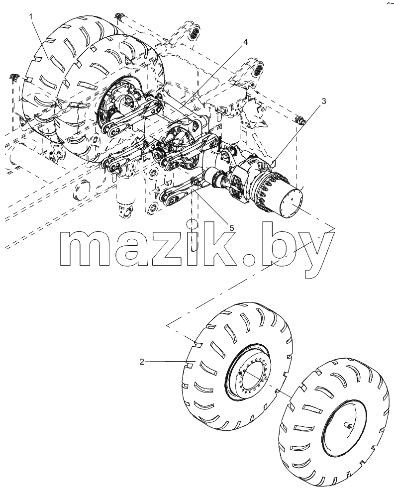  331403598 REAR AXLE ASSEMBLY