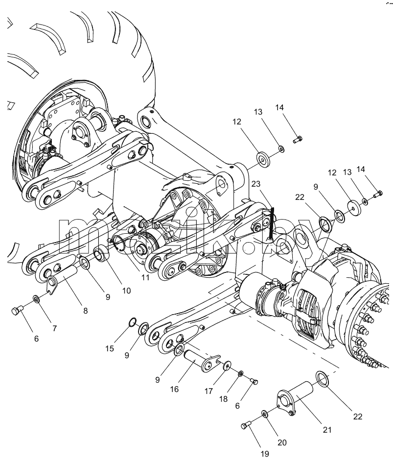  331403598 REAR AXLE ASSEMBLY
